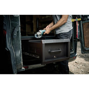 Bunker S1 Slider Tool Storage Box, Heavy-Duty Steel, Black