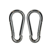 Faithfull Fire Brigade Snap Hook 8mm Zinc Plated (Pack 2) - FAICHFBS80