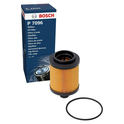 Bosch Car Oil Filter P7096 Fits Fiat Doblo Cargo Jtd Multijet - 1.3 - 10- F02640 Bosch  - Town Parts