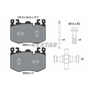 Textar Front Brake Pad Set 2653101