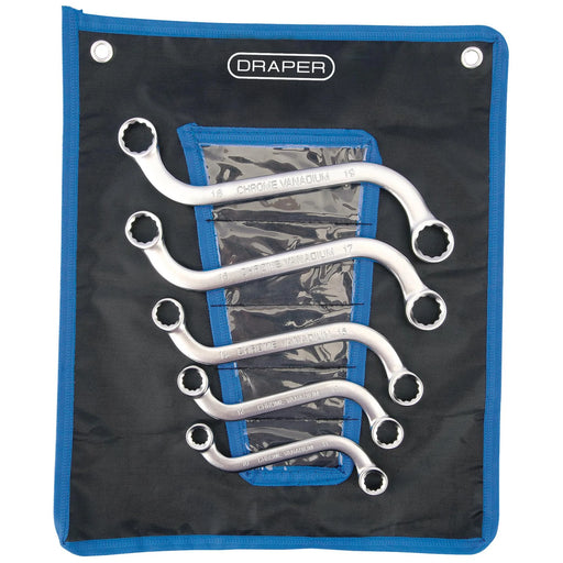 Draper S-Type Obstruction Ring Spanner Set 5 Piece