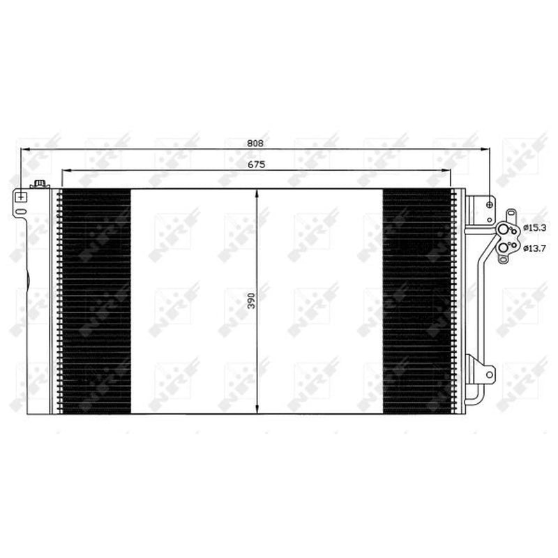 NRF Air Conditioning Condenser 35622