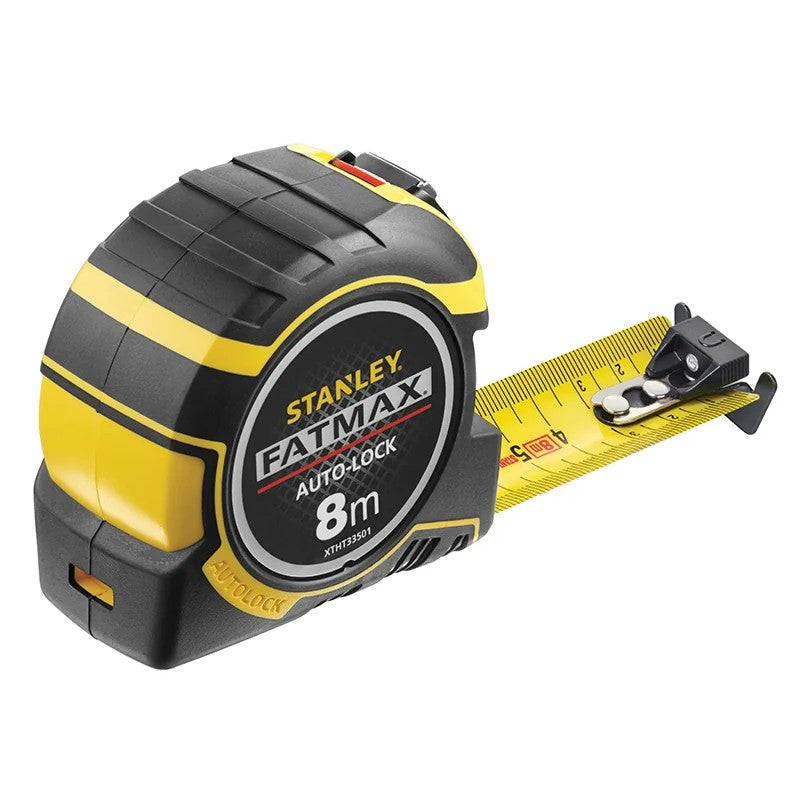 STANLEY® Hand Tools FatMax® Autolock Pocket Tape 8m (Width 32mm) (Metric only)