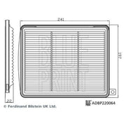Blue Print Engine Air Filter ADBP220064