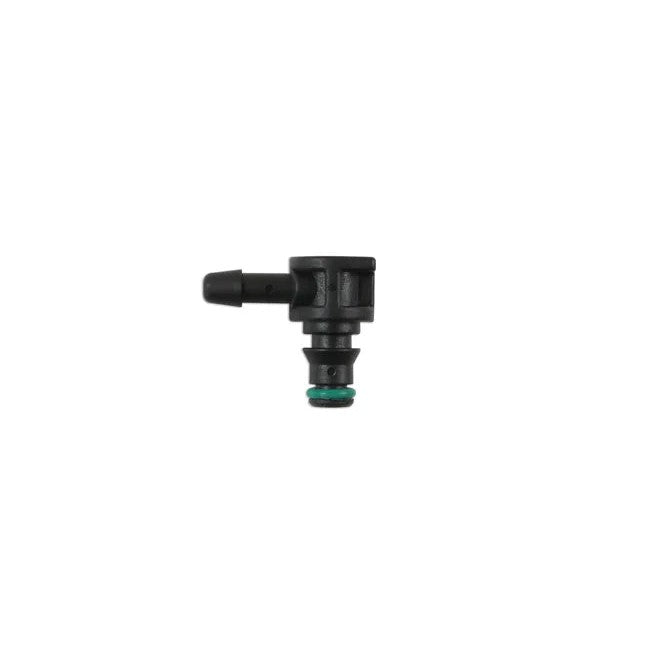 Connect Fuel Line Leak off Angled Quick Connector 4mm x 6mm 5pc - CPL