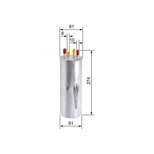 Bosch Car Fuel Filter N6467 Fits Vw Transporter Tdi Bluemotion - 2.0 - 15-19 045 Bosch  - Town Parts