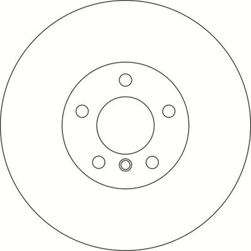 Abtex 2 x Vented Front Brake Discs BD1835V