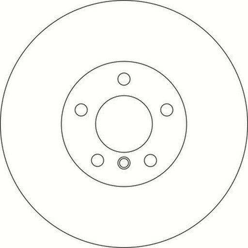 Abtex 2 x Vented Front Brake Discs BD1835V