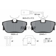 Textar Rear Brake Pad Set 2322416