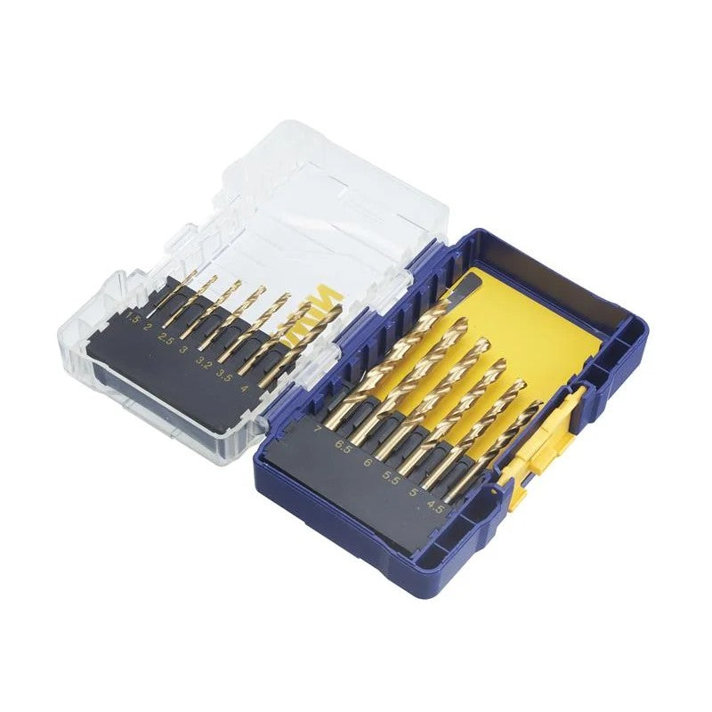 IRWIN® HSS Titanium Metal Drill Bit Set, 13 Piece - IW3038503
