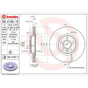 Brembo 2 x Front Brake Discs 09.C138.11