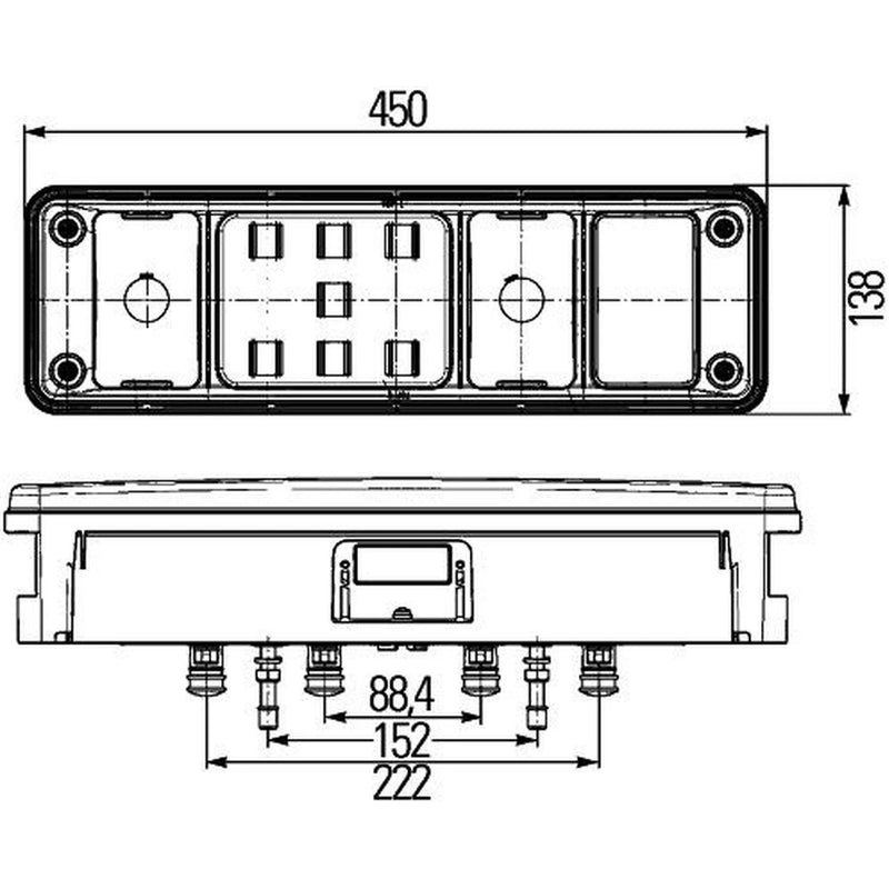 Hella Tail Light / Lamp LED Right 2VP 340 964-021