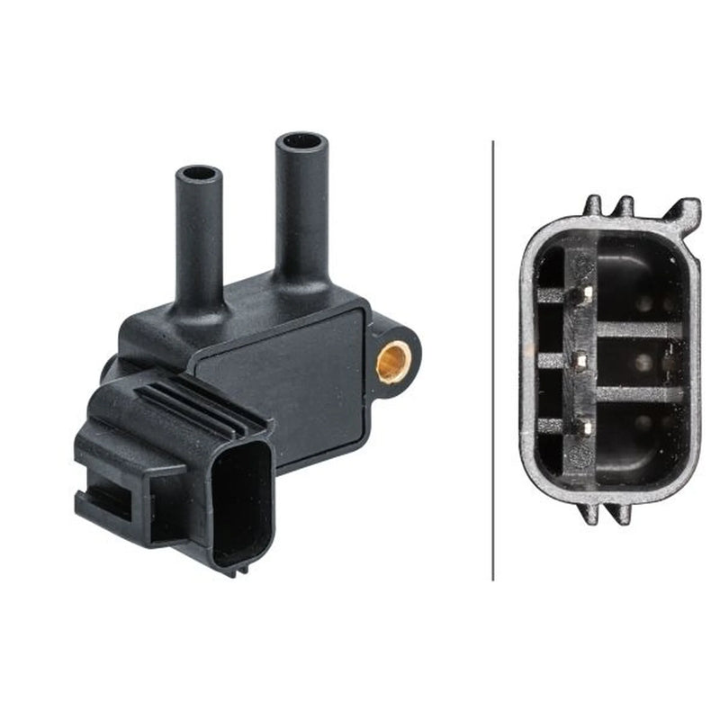 Hella Exhaust Pressure Sensor before soot particulate filter 6PP 009 409-601
