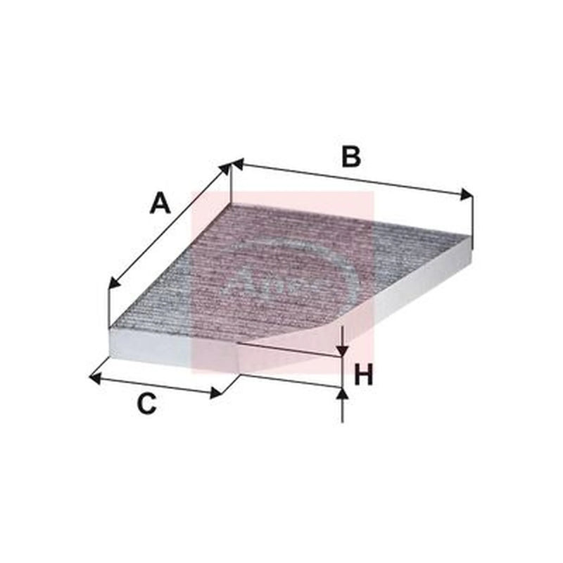 Apec Cabin Air Filter (Pollen Filter) AFC4321