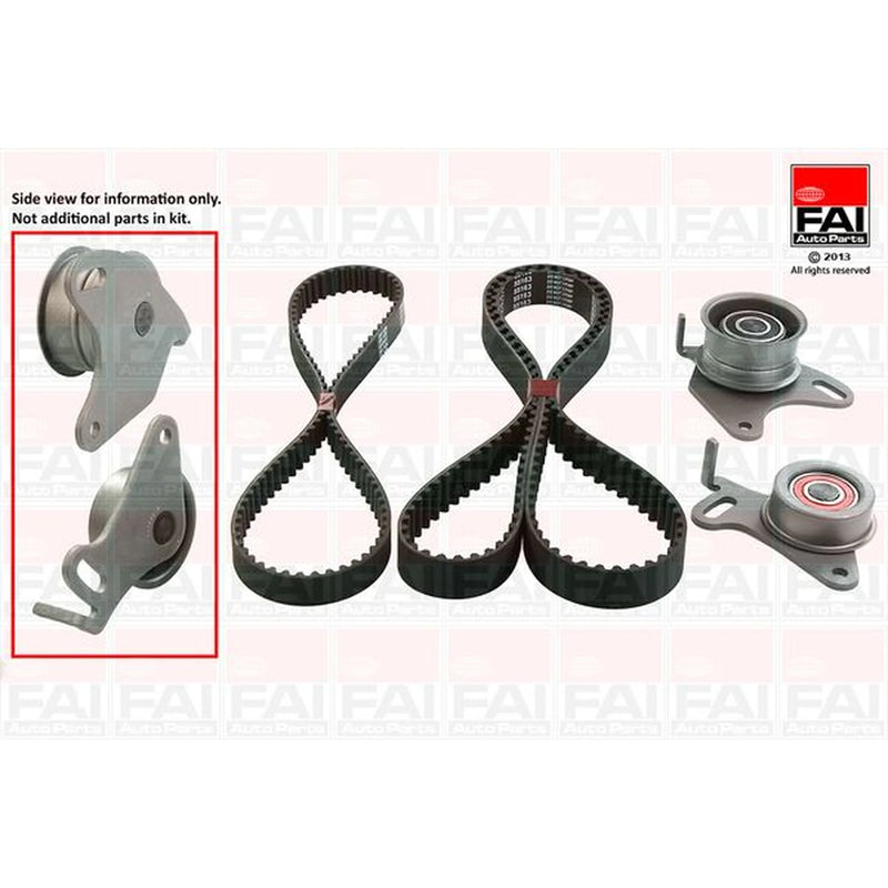 FAI Timing Belt Kit with Rollers TBK128