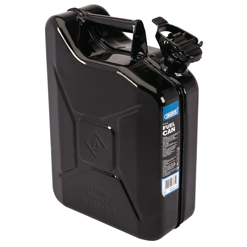 Draper Steel Fuel Can - Multi-Capacity Options Available