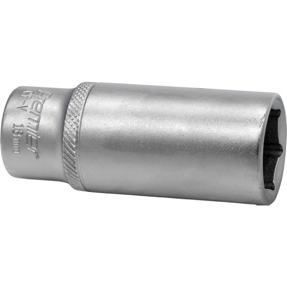 Sealey 3/8"Dr Deep Socket 18mm (Micro Satin Finish)