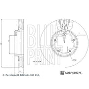 Blue Print Front Brake Discs ADBP430075
