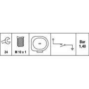 Hella Oil Pressure Sensor Switch 6ZL 008 280-051