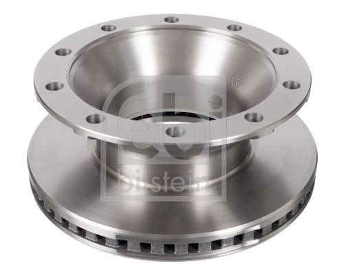 Febi 2 x Brake Disc Set Internally Vented Rear