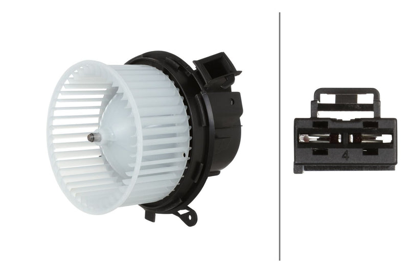 Hella 8EW 366 400-401 Interior Blower