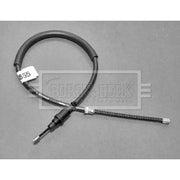 Borg & Beck Handbrake Cable Right Rear BKB1855