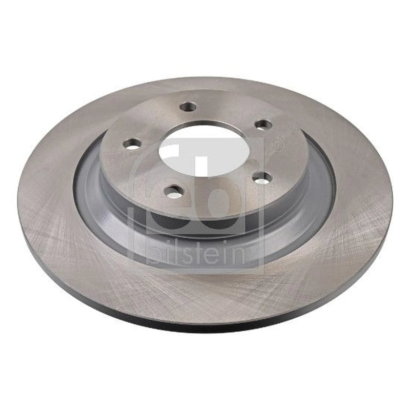 Febi 2 x Solid Rear Brake Discs 108465