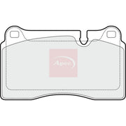 Apec Front Brake Pad Set PAD1527
