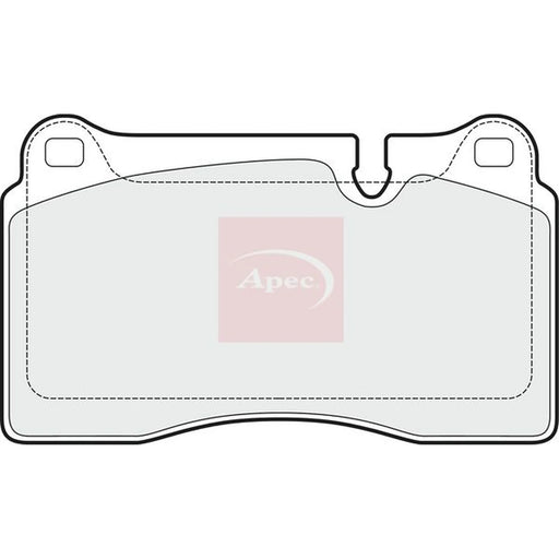 Apec Front Brake Pad Set PAD1527