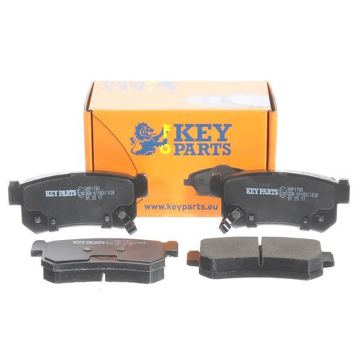 Key Parts 4 x Rear Brake Pad Set KBP1790