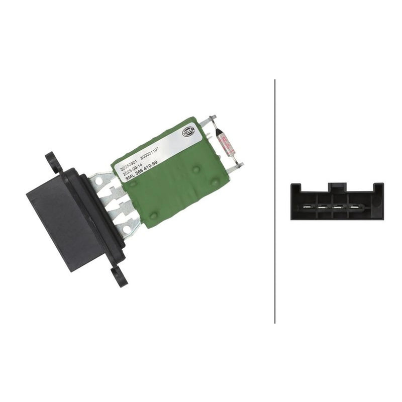 Hella Heater Blower Resistor 9ML 366 410-991