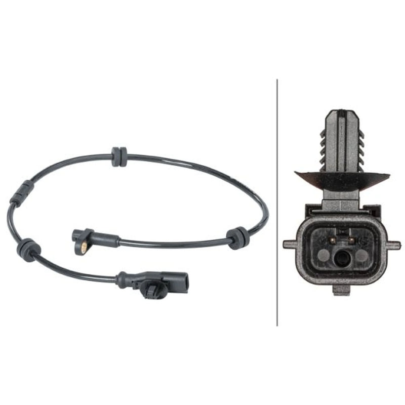 Hella ABS Wheel Speed Sensor Rear 6PU 012 679-631