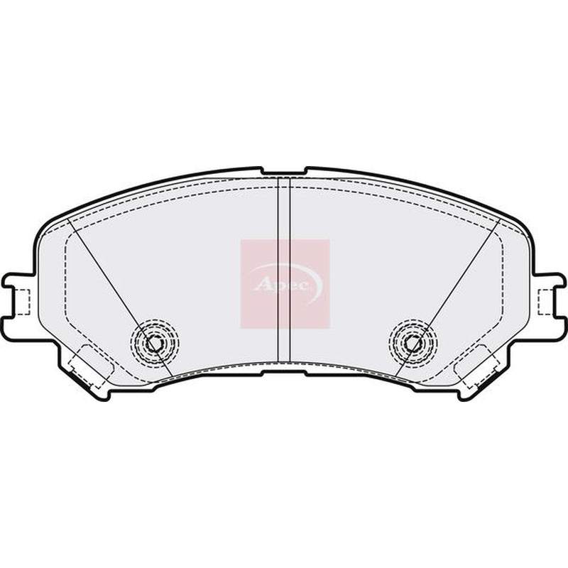 Apec Front Brake Pad Set PAD2144