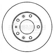 Borg & Beck 2 x Vented Front Brake Discs BBD4351