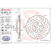 Brembo Xtra 2 x / Front Brake Discs 09.B970.1X
