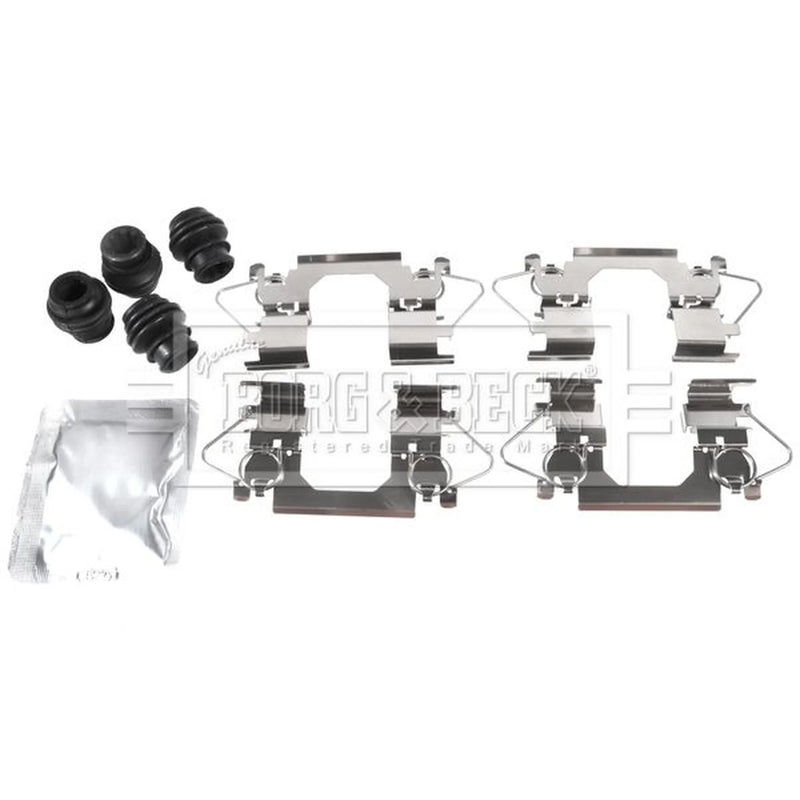 Borg & Beck Brake Pad Accessory Fitting Kit Front BBK1650