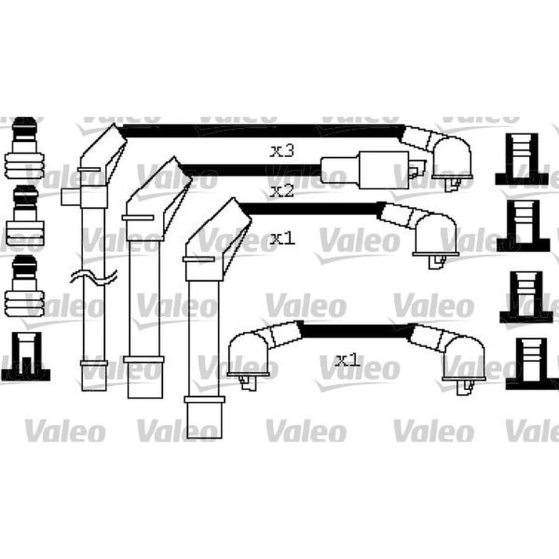 Valeo Ignition HT Lead Cable Kit 346256