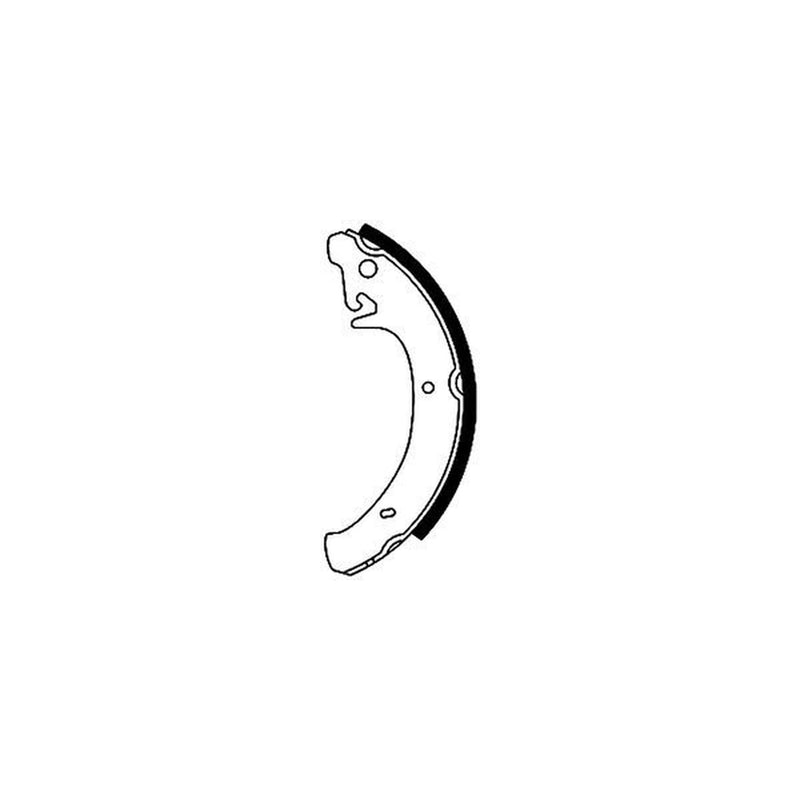 Textar Brake Shoe Set Axle Kit 91037201