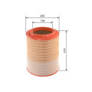 Bosch Engine Air Filter F 026 400 486 OE 16546LA40A 13F1016626AA 211000003