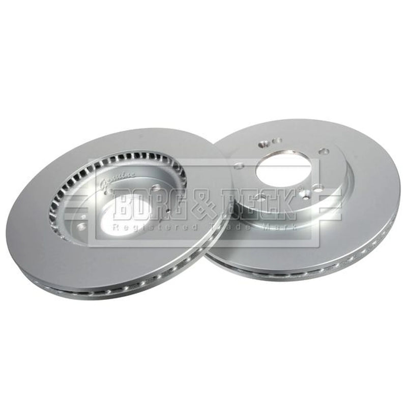 Borg & Beck 2 x Vented Front Brake Discs BBD5313