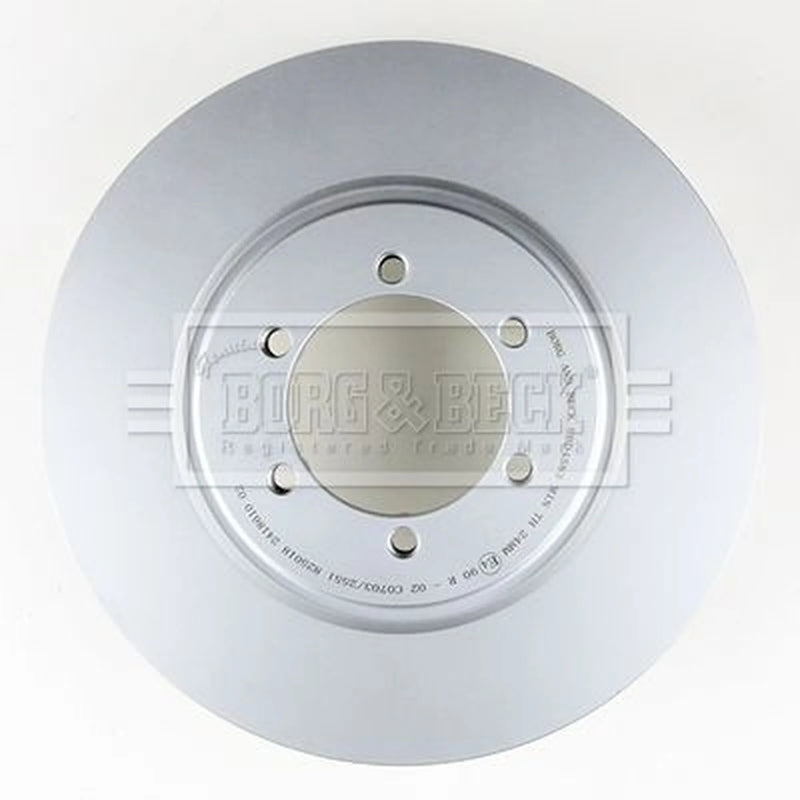 Borg & Beck 2 x Vented Front Brake Discs BBD4583