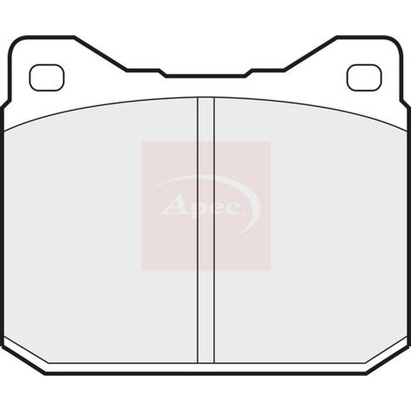 Apec Front Brake Pad Set PAD347