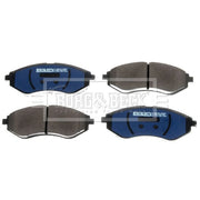 Borg & Beck 4 x Front Brake Pad Set BBP1879