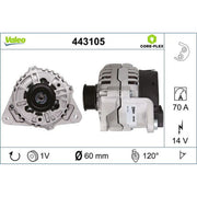 Valeo Car Alternator 12V 443105