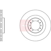 Apec 2 x Vented Front Brake Discs DSK2109
