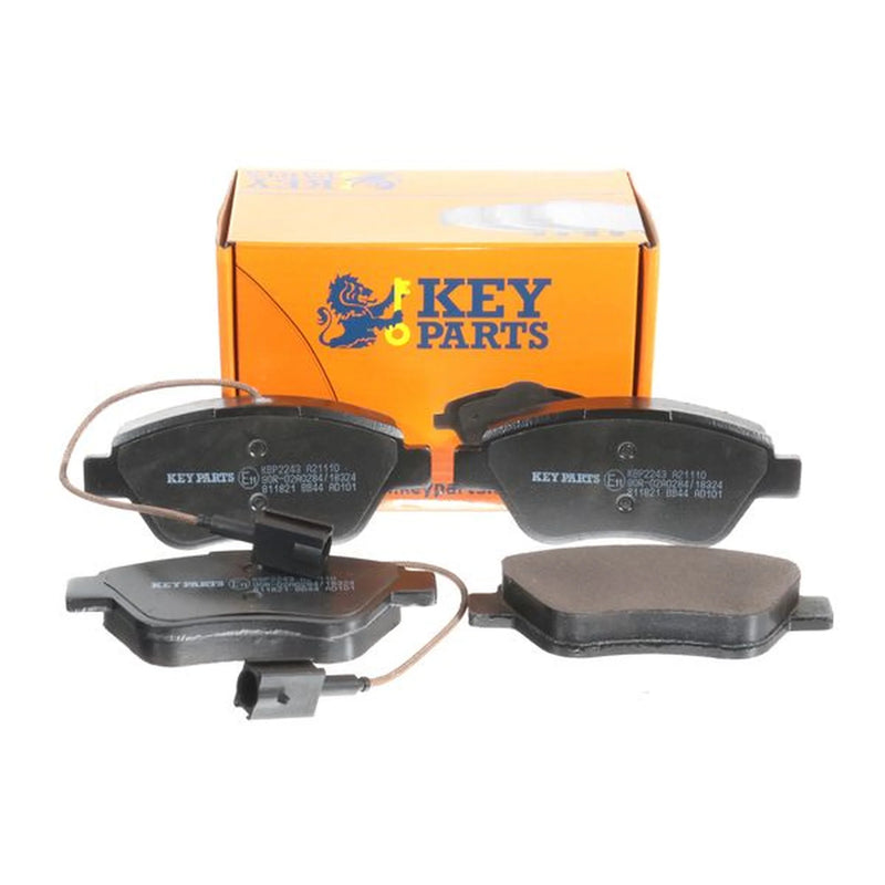 Key Parts 4 x Front Brake Pad Set KBP2243