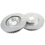 Borg & Beck 2 x Vented Front Brake Discs BBD4805