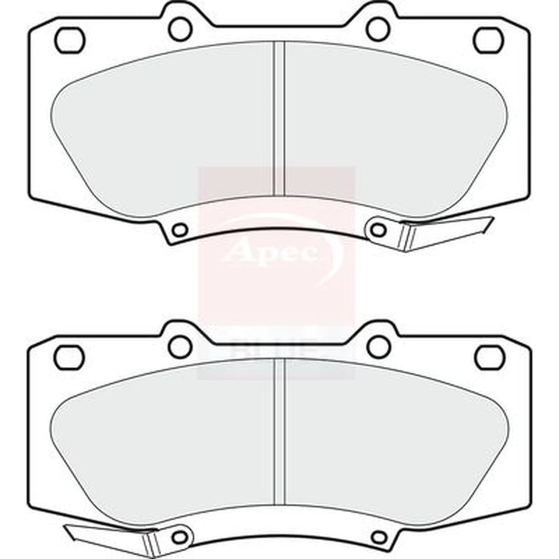 Apec Front Brake Pad Set PD3719