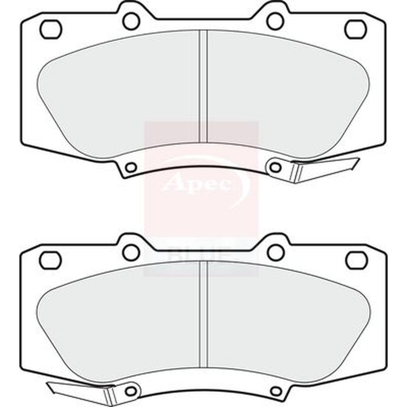Apec Front Brake Pad Set PD3719