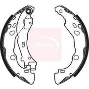 Apec Brake Shoe Set Axle Kit SHU719